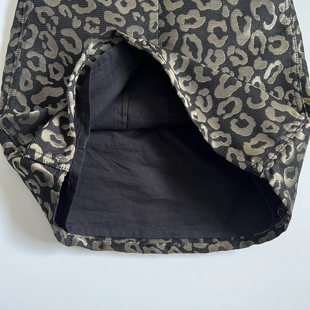 Gymboree Leopard Print Black & Gold Special Occasion Dress SZ 2T ✨ - Picture 6 of 7